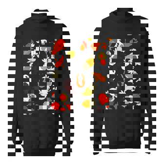 日本のランチュウ 金魚グラフィック スウェットシャツ - Kawaiitshirt