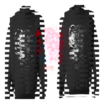 日本の百合 アニメ 花 蜘蛛 恋人 美学 オタク スウェットシャツ - Kawaiitshirt