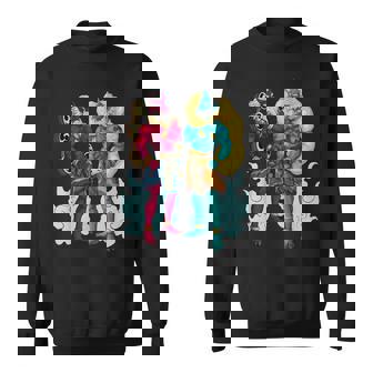 日本の神々 風神と雷神 スウェットシャツ - Kawaiitshirt