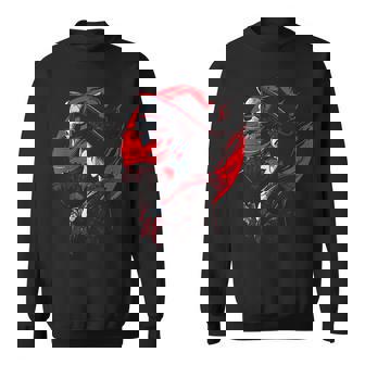 日本の芸者 死神 オタクゴス アニメ アート ファッション 2 スウェットシャツ - Kawaiitshirt