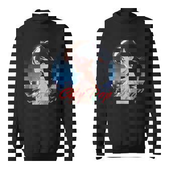 日本アニメ風 シティポップガール スウェットシャツ - Kawaiitshirt