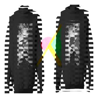 日本ジャマイカの国旗 ジャマイカ。 スウェットシャツ - Kawaiitshirt