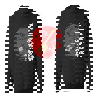 日本三味線 伝統楽器 スウェットシャツ - Kawaiitshirt