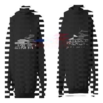 日本東京 富士山 赤 チュレイト パゴダ お土産 スウェットシャツ - Kawaiitshirt