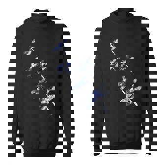 日本美絞り絞り染めトンボ スウェットシャツ - Kawaiitshirt