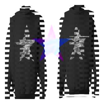 星 ピンク ブルー パープル スウェットシャツ - Kawaiitshirt