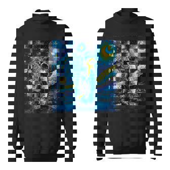 星月夜 ヴィンセント・ヴァン・ゴッホ 絵画 ペンギン スウェットシャツ - Kawaiitshirt