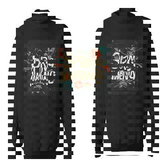 春の目覚めのスピーチデザインの面白いコスチューム。 スウェットシャツ - Kawaiitshirt