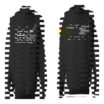 最初のモールス信号メッセージ-神は何を造ったのか スウェットシャツ - Kawaiitshirt