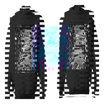 未来都市美学宇宙ハイテクホーム スウェットシャツ - Kawaiitshirt