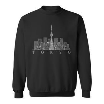 東京スカイライン 日本 ランドマーク スカイツリー 東京タワー お土産 スウェットシャツ - Kawaiitshirt