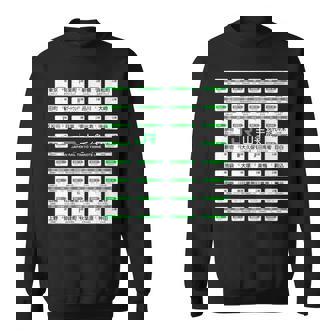 東京山手線全駅標識 スウェットシャツ - Kawaiitshirt