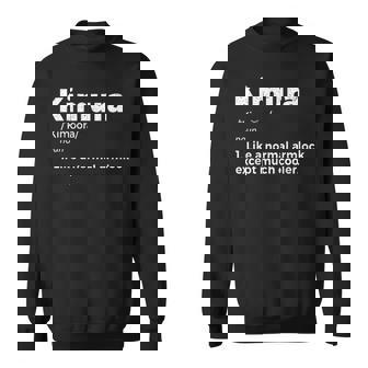 柔術木村ファニーデフィニションbjjtシャツ スウェットシャツ - Kawaiitshirt