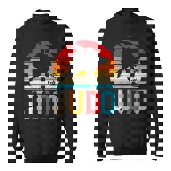 柔道投げ レトロ 日本の格闘技 柔道家 ファイター ギフト スウェットシャツ - Kawaiitshirt