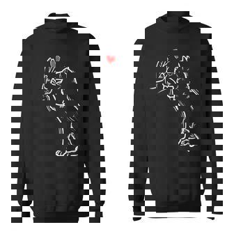 柴スウィート柴犬ラブ柴犬 スウェットシャツ - Kawaiitshirt