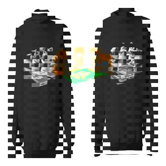 柴犬 イヌ 麻雀 面白いtシャツ 犬 文字入り メンズ おもしろ 面白い 服 おもしろグッズ ネタ 雀士 スウェットシャツ - Kawaiitshirt