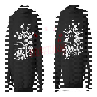 楽しいロールスボーリング パンヴィンテージボウリングボール スウェットシャツ - Kawaiitshirt