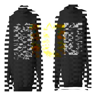 楽しい建設トラック 10歳の誕生日パーティー 男の子 10歳 スウェットシャツ - Kawaiitshirt