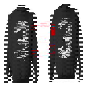 楽しい救急車 3歳の誕生日パーティー 男の子 3歳服 スウェットシャツ - Kawaiitshirt