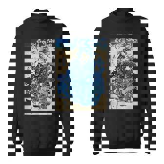 歌川国芳 ヴィンテージ 浮世絵優女 スウェットシャツ - Kawaiitshirt