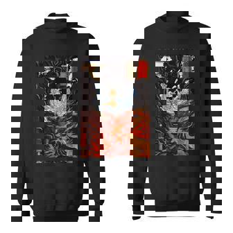 歌川国芳作 木曽街道六十九駅 スウェットシャツ - Kawaiitshirt