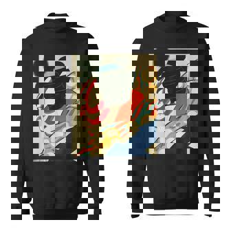 歌舞伎 かぶき 役者 日本美術 浮世絵 役者絵 名取春仙 七世松本幸四郎 梅王 スウェットシャツ - Kawaiitshirt