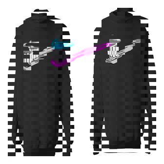 歯磨き粉付きピンク歯ブラシ スウェットシャツ - Kawaiitshirt