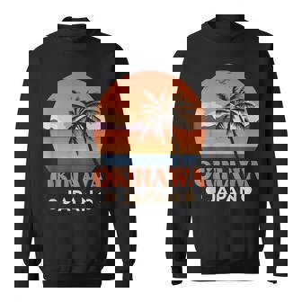 沖縄 Japan ヤシの木 夏休み 日本観光 スウェットシャツ - Kawaiitshirt