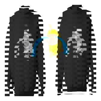 泣いているバナナ猫 スウェットシャツ - Kawaiitshirt