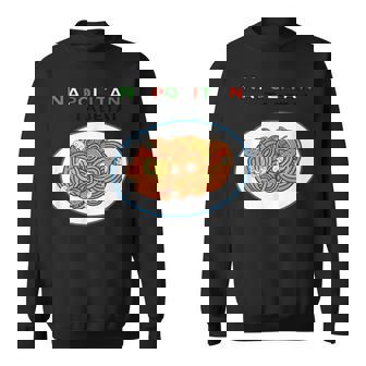 洋食屋さん ナポリタン スパゲッティ パスタ ナポリタン食べたい オリジナルデザイン イラスト おもしろ スウェットシャツ - Kawaiitshirt