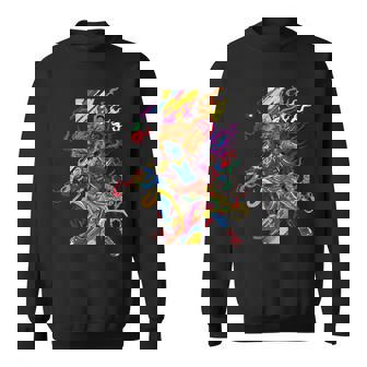 浮世絵シリーズ 踊る不動明王 スウェットシャツ - Kawaiitshirt