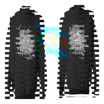 海シリーズ 鮮やかな海亀 スウェットシャツ - Kawaiitshirt