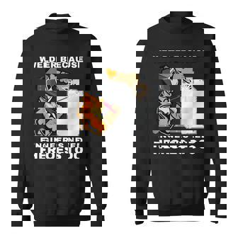 溶接工エンジニアにはヒーローが必要だから 面白すぎる溶接 スウェットシャツ - Kawaiitshirt