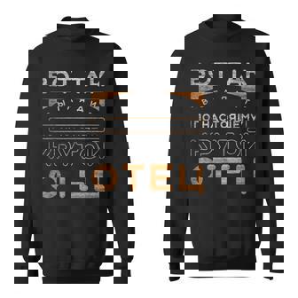 父の日、ヴィンテージ感のあるロシア語のパパの言葉 スウェットシャツ - Kawaiitshirt