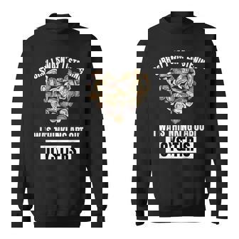 牡蠣好きにはごめんなさい、牡蠣のことを考えて聞いていませんでした スウェットシャツ - Kawaiitshirt