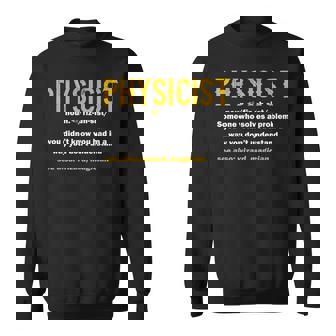 物理学者 定義 科学 オタク 面白い 魔法 スウェットシャツ - Kawaiitshirt