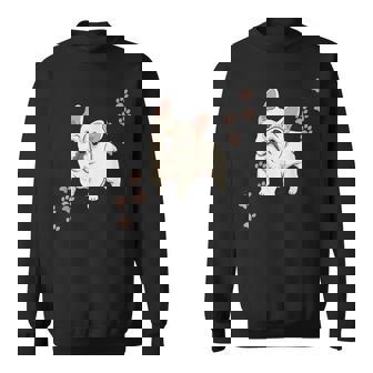 犬のプリントとフレンチブルドッグのグラフィック フレンチブルドッグ スウェットシャツ - Kawaiitshirt