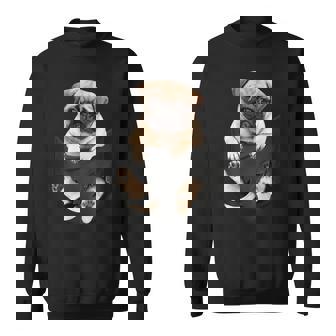 犬好き ギフト パグ イン バッグ スウェットシャツ - Kawaiitshirt