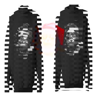 猫 クリスマス クリスマスパーティー スウェットシャツ - Kawaiitshirt