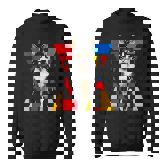 猫 グラフィック ペット アートワーク 猫 スウェットシャツ - Kawaiitshirt