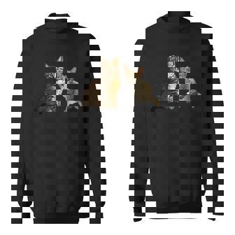 猫のルルとララ スウェットシャツ - Kawaiitshirt