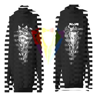 男の子、子供、男性用の幼児用タキシードコスチューム。かわいいレインボータキシード。 スウェットシャツ - Kawaiitshirt