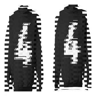 番号4 Fourports アスレチック チーム ジャージー バーシティ ユニフォーム スウェットシャツ - Kawaiitshirt