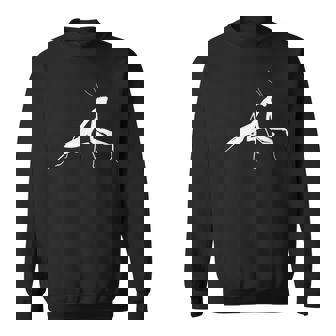 白い祈りの欠陥 スウェットシャツ - Kawaiitshirt