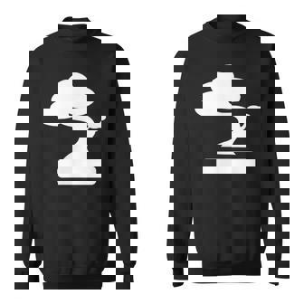 盆栽-ケンガイホキダチマツジュニパー盆栽 スウェットシャツ - Kawaiitshirt