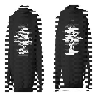 盆栽ロゴエンブレム 盆栽ポット ペンジン 屋内盆栽盆栽 スウェットシャツ - Kawaiitshirt