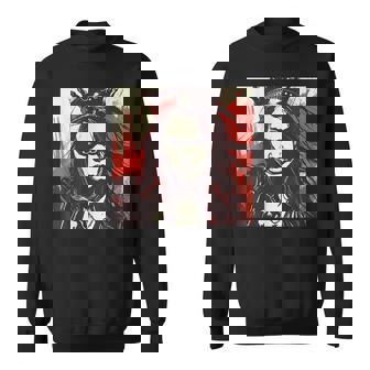 真面目な女王 野生の髪と尖った王冠 スウェットシャツ - Kawaiitshirt