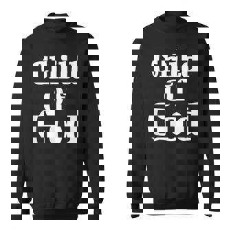 神の子 レトロ イエス 宗教 キリスト教 聖書 言葉 スウェットシャツ - Kawaiitshirt