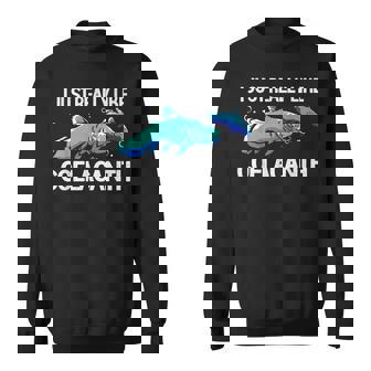 私はシーラカンスが本当に好きです スウェットシャツ - Kawaiitshirt