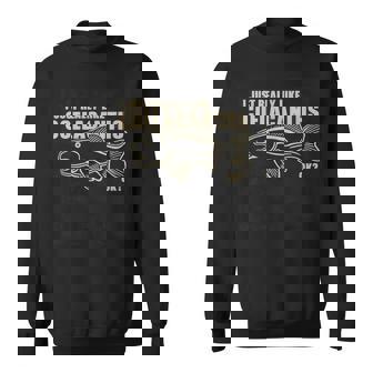 私はシーラカンスが本当に好きですok スウェットシャツ - Kawaiitshirt